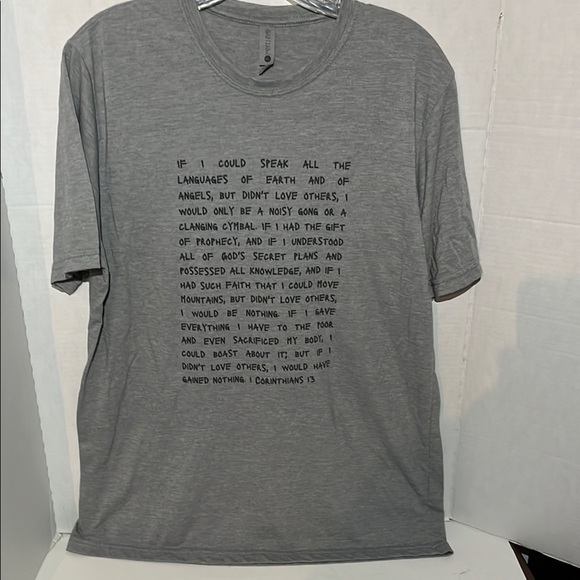 Next Level Apparel Gray Short Sleeve Tee - Picture 1 of 7